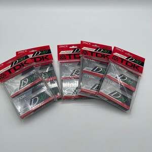 Lot of 8 TDK D90 Blank‎ Audio Cassette Tapes New Sealed (4x 2-Packs)